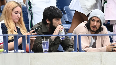 Zayn Malik tenis gledalec videz sprememba pričeska