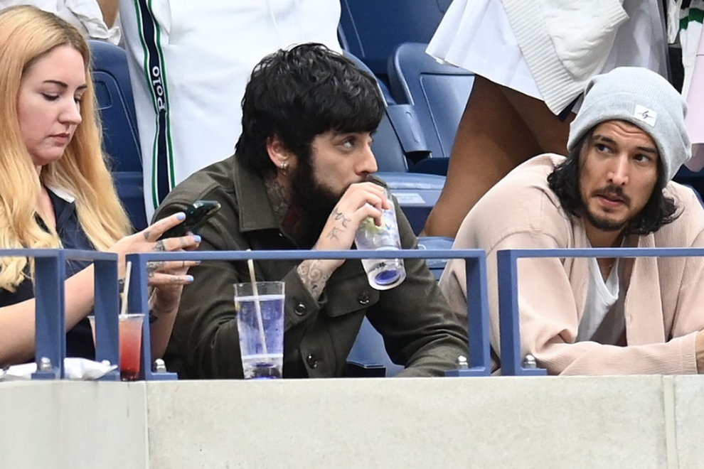 Zayn Malik tenis gledalec videz sprememba pričeska