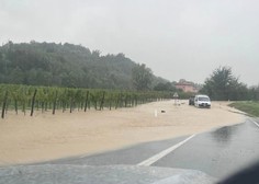 Vremenskih nevšečnosti še ni konec: reke hitro naraščajo, stanje je ponekod že alarmantno (FOTO in VIDEO)