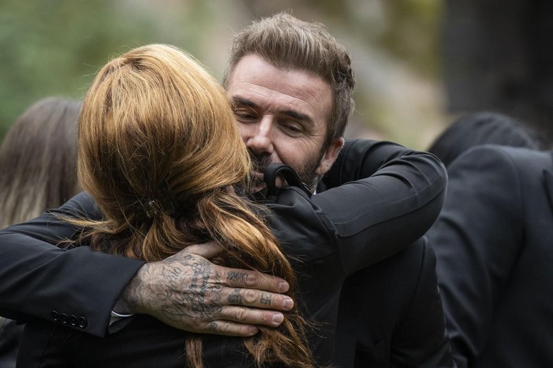 Slovo od nogometnega velikana: na pogreb prišel tudi David Beckham (foto: Profimedia)