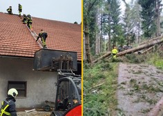 V Topolšici sirena za nevarnost, odkritih je več hiš (FOTO in VIDEO)