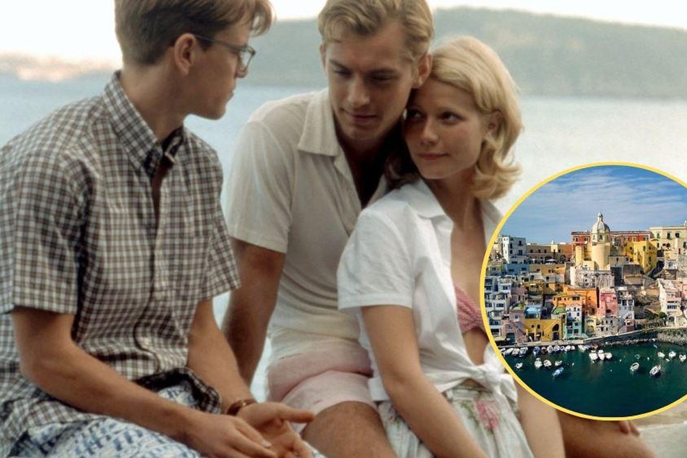 Procida otok Italija Matt Damon Gwyneth Paltrow Jude Law