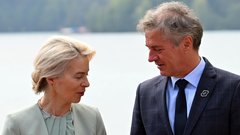 Robert Golob Ursula von der Leyen