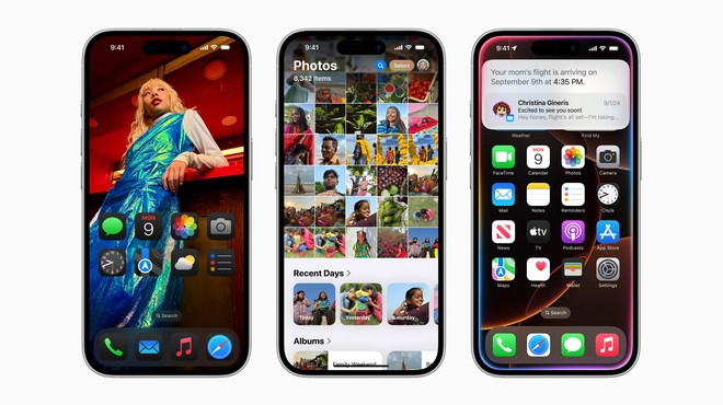 Ste že namestili iOS18? Tu so 3 novosti, ki jih morate preizkusiti že danes (foto: Apple, Inc.)