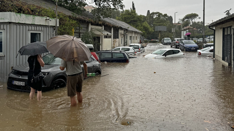 Hrvaška poplave vreme voda