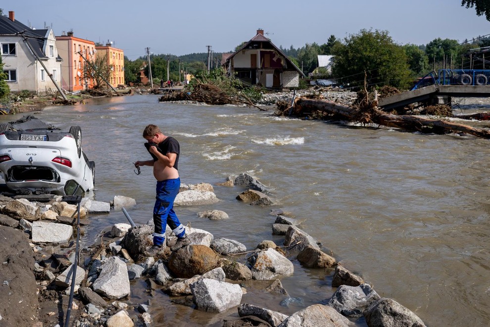 poplave Češka vreme