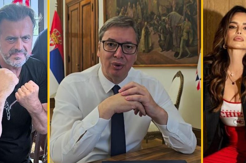 Srbskega igralca Hrvati obsodili na pogojno zaporno kazen. Vučić: "S tem se nam maščujete za Severino!" (VIDEO) (foto: Instagram/Sergej Trifunović/Aleksandar Vučić/Severina)