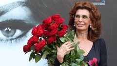 Sophia Loren, rože