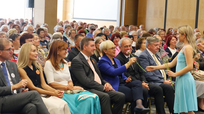 Nataša Pirc Musar: njihove življenjske zgodbe so nam v navdih (foto: Tomaž Primožič/Bobo)