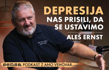 Aleš Ernst: DEPRESIJA nas prisili, da se ustavimo