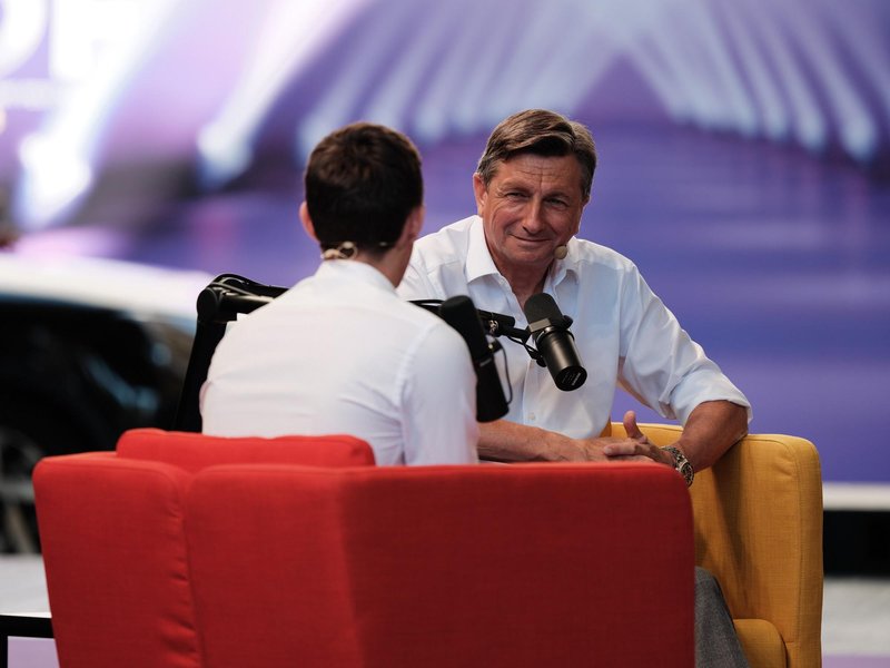 Mastercard podkast navdiha Borut Pahor Peter Prevc SOF