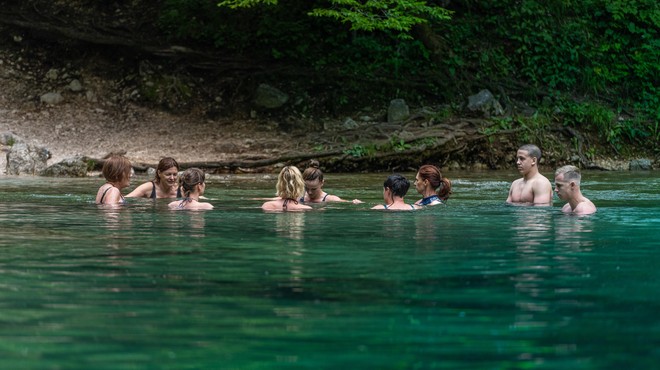 Ledena kopel je način povezovanja z naravo in s samim seboj (foto: promocijska fotografija)