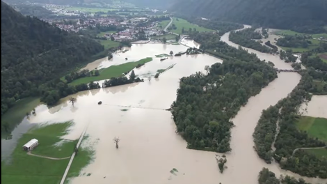 Soča poplave