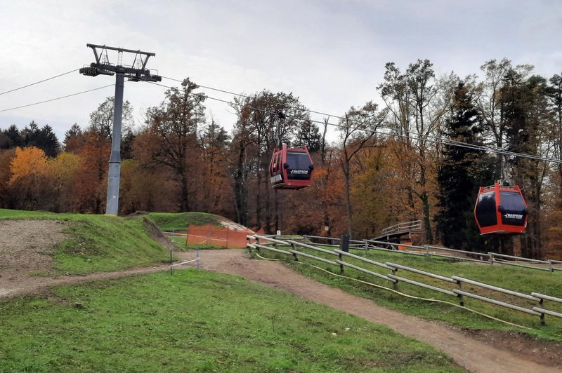 Pohorska vzpenjača oktobra večkrat ne bo obratovala (foto: Mariborinfo/Bobo)