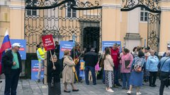 protest splav Maribor