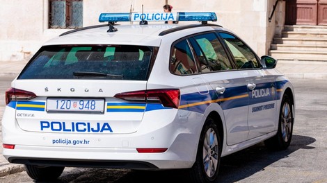 hrvaška policija policijski avtomobil