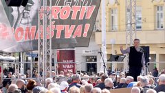 upokojenci protest hrvaška