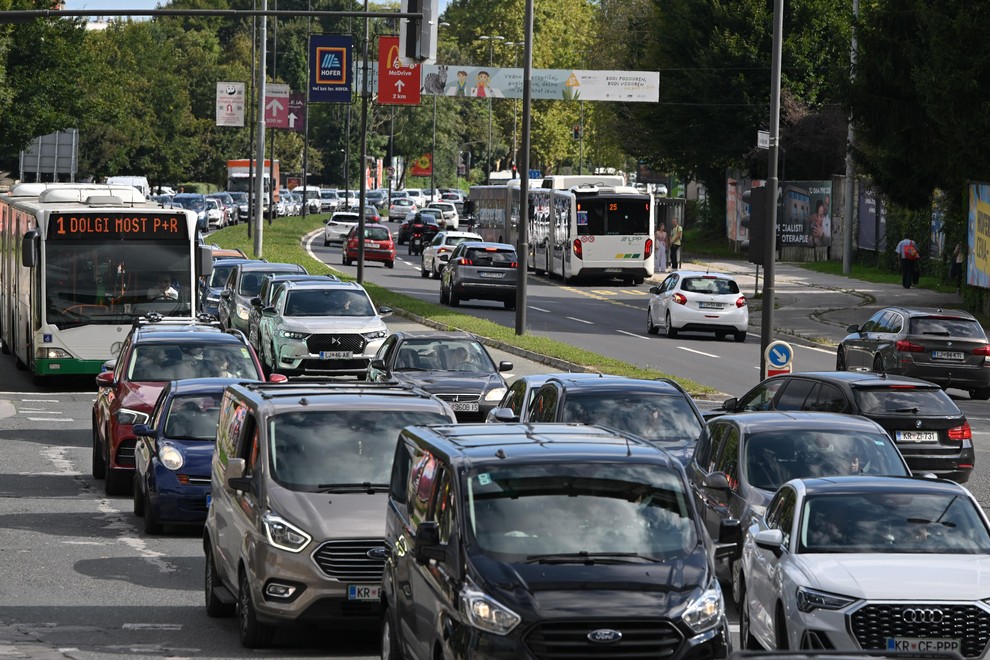 ljubljana promet ceste