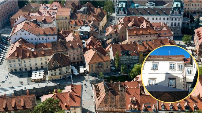 Poznate najstarejšo ljubljansko hišo? V njej še vedno biva duh slavnega Slovenca (foto: Profimedia/M.P./fotomontaža)