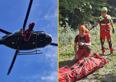 Reševanje s helikopterjem: od poškodbe do paničnega napada (zakaj so reševalci tudi psihiatri)