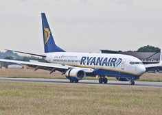 Grozljivka ob pristanku letala Ryanair: eksplodiralo je!