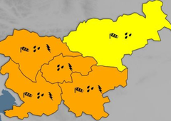 Veselica na nebu: Arso izdal opozorilo, nad Slovenijo prihaja ...