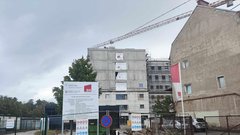 onkologija UKC Maribor gradbišče