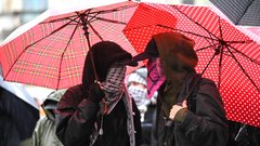 shod protest Palestina Izrael vojna Ljubljana