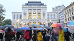 shod protest Palestina Izrael vojna Ljubljana