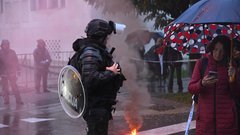 shod protest Palestina Izrael vojna Ljubljana