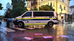 shod protest Palestina Izrael vojna Ljubljana, policija