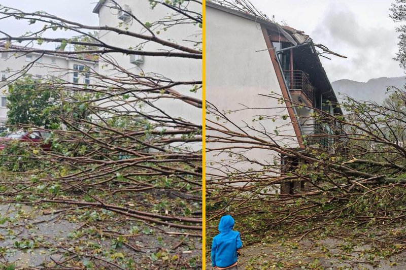 Slovenijo pustoši vreme, ogroženi so številni kraji: nevarnost pa še ni mimo (FOTO in VIDEO) (foto: Facebook/Neurje.si/Martin Vidmar)