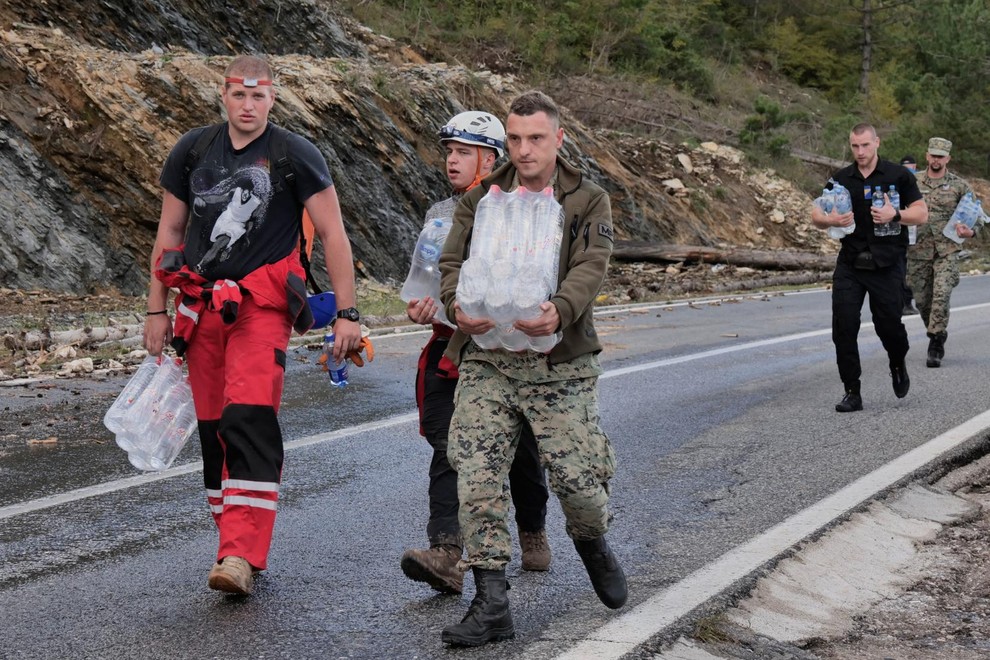 Bosna in Hercegovina BiH poplave pomoč