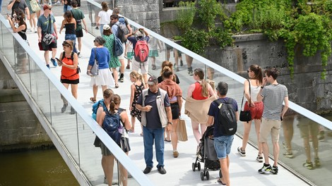 turisti Ljubljana