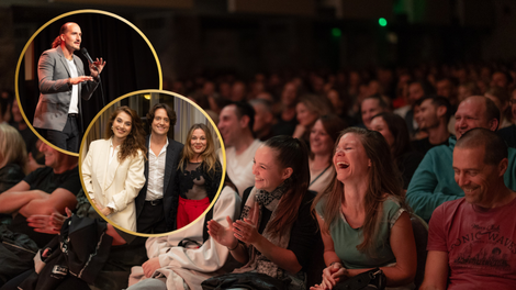 Vid Valič Moška pamet stand up premiera