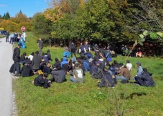 Alarmantno stanje blizu državne meje: policisti prijeli skupino 94 oseb (FOTO)