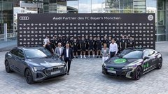 Audi, FC Bayern, nogomet, električni avto