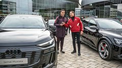 Audi, FC Bayern, nogomet, električni avto