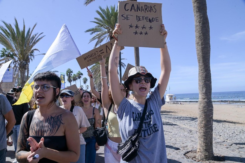 kanarski otoki protest turizem