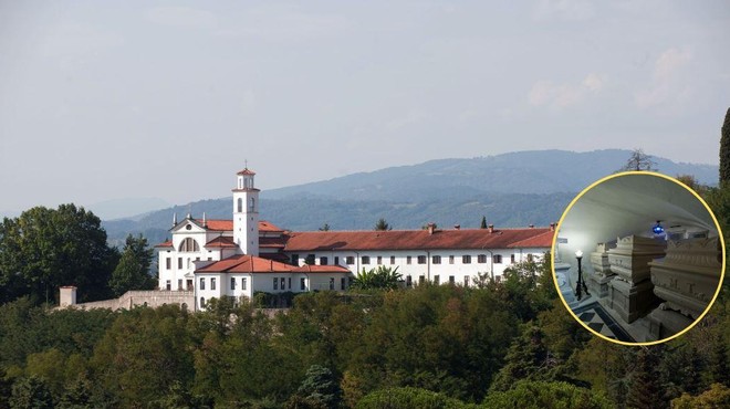 Slovenski kraj hrani sarkofag s posmrtnimi ostanki francoskega kralja, a kako so se znašli tam? (foto: Srdjan Živulovič/Bobo/fotomontaža)