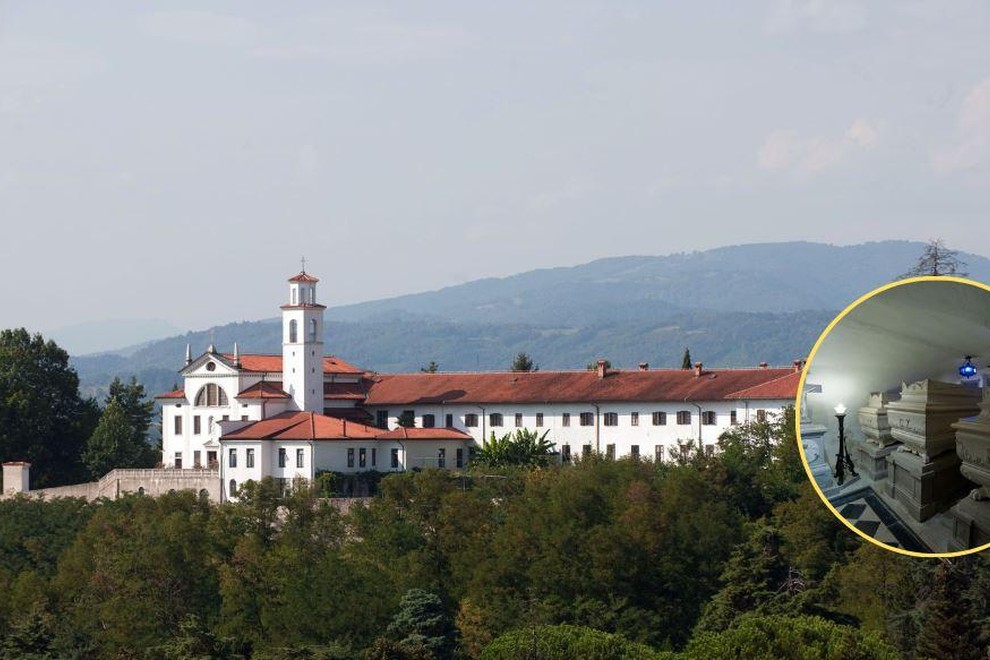 Kostanjevica Nova Gorica grobnica samostan Karel X. kralj