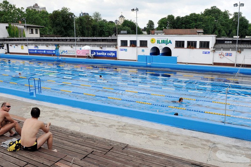 60 let stara fotografija razkrila, kako je bilo znamenito ljubljansko kopališče Ilirija videti v prejšnjem stoletju (foto: Bor Slana/Bobo)