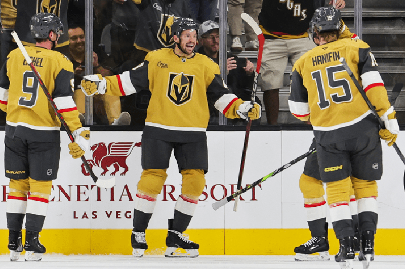 Hokejisti Vegas Golden Knights razbili Kopitarjeve kralje s 6 : 1 (foto: Nhl.com)