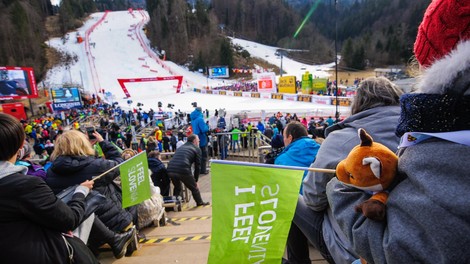 smučanje navijači tekma Kranjska Gora