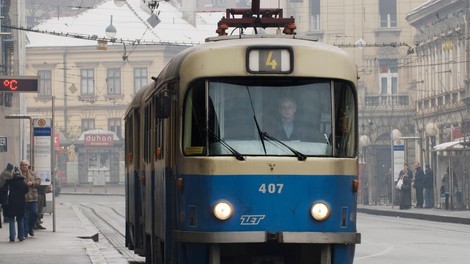 živali Zagreb pes tramvaj nesreča