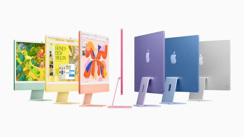 Apple presenetil z barvito linijo novih iMac računalnikov! Razkrite specifikacije in cena