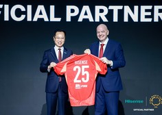 Hisense imenovan za prvega uradnega partnerja FIFA klubskega svetovnega prvenstva 2025