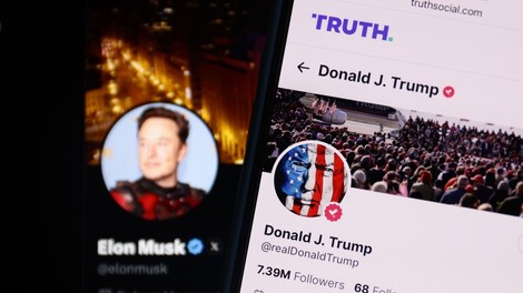 Trumpova platforma Truth Social zdaj vredna več kot Muskovo omrežje X?