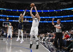 Dallas Mavericks v tretji poraz: Dončićevih 34 točk ni zadostovalo za zmago proti Indiani (FOTO)