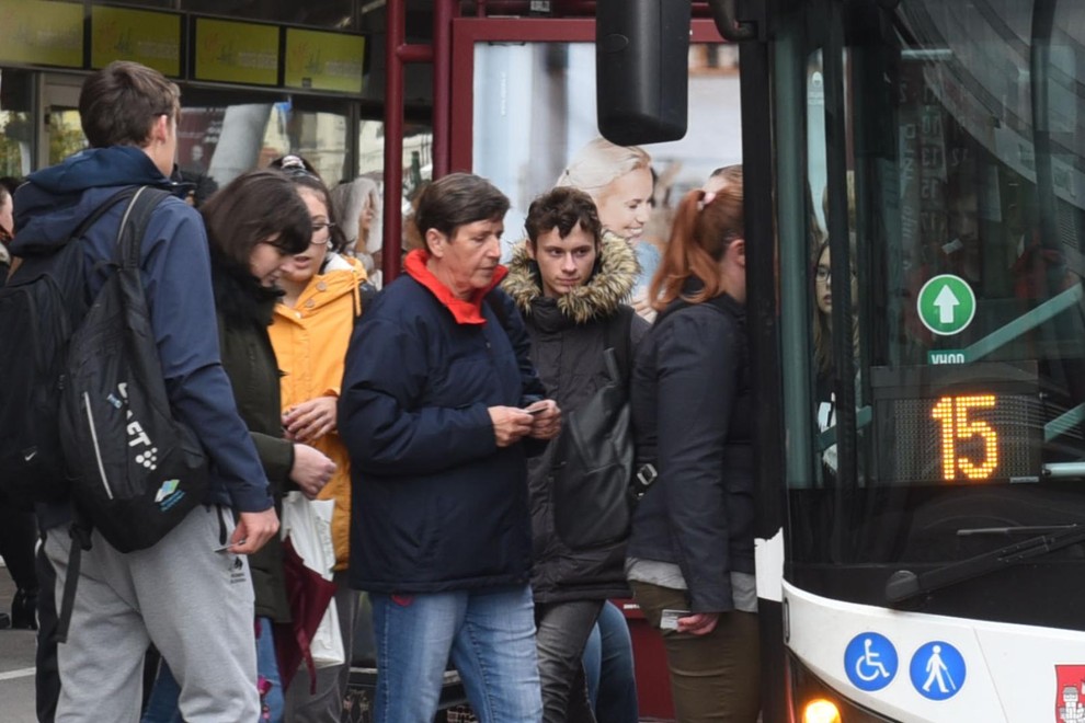 potniki Maribor mestni avtobus